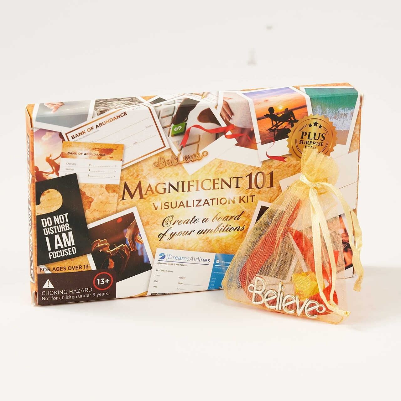 MAGNIFICENT 101 Vision Board Kit - Create a Vision For Your Dream Life - Use The Power of Visualization to Achieve Your Dreams (Ultimate)